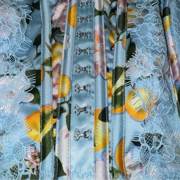 New Victoria's Secret Unlined Lace - Up Corset Top Dream Angels Size Small DD - Picture 13 of 14